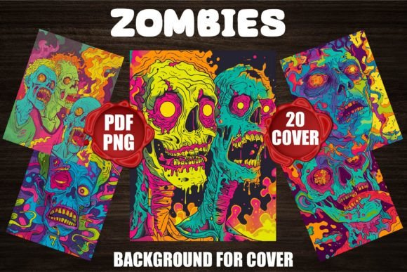 Download Zombies Backgrounds for Covers - Premium Resources