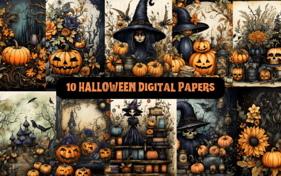 Download Watercolor Halloween Backgrounds - Halloween Collection