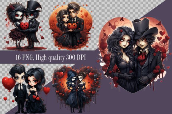 Download Vampires in Love Clipart - Vampires Collection