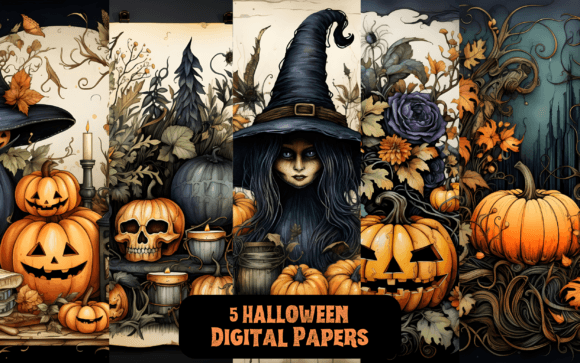 Download Watercolor Halloween Backgrounds - Halloween Collection