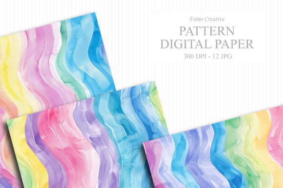 Download Rainbow Stripes Seamless Pattern - Rainbow stripes Collection