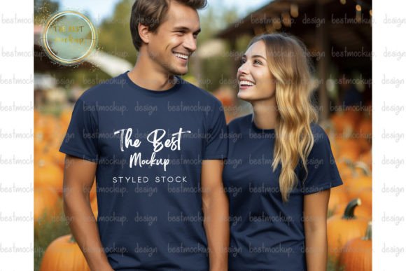 Download Steel Blue Fall Halloween T-shirt Mockup - Halloween Collection